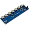 Masslla VL817 - Modulo di espansione hub USB 3.1 da 1 a 7 porte con funzione di prevenzione della corrente di ritorno