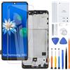 H&LYCYJ Display Schermo per Samsung A41 TFT con cornice | Senza impronte digitali,Wear toolkit，TFT LCD，Display HD，Sostituire lo schermo，Per i modelli:A415F/DSN A415F/DSM A415F