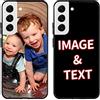Naispanda Cover Personalizzata per Telefono Compatibile con Samsung Galaxy S22, Immagine Personalizzata Testo Crea la Tua Cover per Telefono Custodie Personalizzate Morbide Antigraffio in Silicone