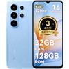 Blackview WAVE 10 Smartphone Offerta Android 16,32MP+13MP 32GB+128GB/2TB TF Cellulari,Telefono Cellulare Offerta 6.88/5000mAh/3.5mm/IP54 4G/5G WiFi/Face ID/Blocco Impronta Digitale,3 Anni Garanzia