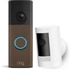 Ring Kit Sicurezza Videocitofono (Ultima Gen ) Retinal 2K & Zoom 6x Telecamera