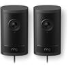 Ring Videocamera esterna Pro Plug In 2 Videocamere Nero Alimentatore Plug-In