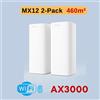 Sistema Mesh Wifi 6 AX3000 Router Wireless Tenda MX12 2-Pack Router Wifi Mesh Fi