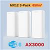 Tenda AX3000 Wifi6 Mesh System Router Wireless EX/MX12 Router Wifi Mesh Wi-Fi6 F
