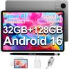 TECLAST M50T Android 16 Tablet 10.1 Pollici Gemini AI 2GHz Octa Core Light Grey
