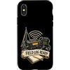 Jimbeels Custodia per iPhone X/XS FIELD LOG READY Radio Registro Antenna