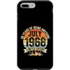 Vintage July 1968 58th Birthday Gifts Me Custodia per iPhone 7 Plus/8 Plus Vintage 58 Compleanno Decorazioni Uomini 58 anni 1968 58° Compleanno
