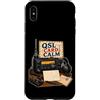 Jimbeels Custodia per iPhone XS Max QSL CARD CALM Radio Cartolina Stazione