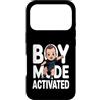 Baby Announcement Reveal Party Custodia per iPhone 17 Pro Annuncio del nuovo bambino attivato dalla modalità Boy