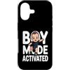 Baby Announcement Reveal Party Custodia per iPhone 17 Annuncio del nuovo bambino attivato dalla modalità Boy