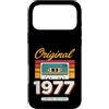 Vintage Birthday Collection Custodia per iPhone 17 Pro Max Originale 1977 Vintage Cassette Birthday Edition