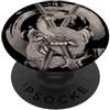 The Ghost Samurai Sword estetica samurai drago giapponese nel Tatuaggio tokyo retrò PopSockets PopGrip Adesivo