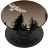 Tony Anderson Designs Falchi sopra la montagna PopSockets PopGrip Adesivo
