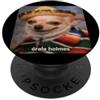 Cute Funny Dog Chihuahua Themes Art (Óra Órale Holmes Divertente Sombrero Chihuahua Cane Meme sfocato PopSockets PopGrip Adesivo