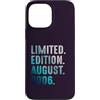 Birthday Gift Limited Edition August 200 Custodia per iPhone 13 Pro Max Edizione Limitata Agosto 2006 Retro Vintage 2006