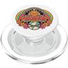 Vintage Friendship Peace Love Unity Tees Giornata Internazionale Amicizia Retro Groovy Peace Love Grafica PopSockets PopGrip per MagSafe