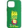 SpongeBob Schwammkopf Custodia per iPhone 16 Pro Max Ufficiale SpongeBob SquarePants Soccer Pants Football