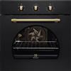 Electrolux FR 53 G InfiSpace Serie Rustico Forno Elettrico da Incasso Ventilato Multifunzione con Grill Funzione Pizza / Vano XL 70 Litri 60 cm Classe A colore Nero Opaco