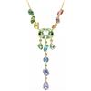 SWAROVSKI COLLANA GEMA A Y, MULTICOLORE, FINITURA ORO 18K, 5737451