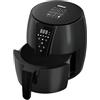 DIGIQUEST Friggitrice ad Aria 6 Litri AIRFRY6 | 1500W | 6 Programmi | Touch Screen | Timer 60 minuti | Temperatura 80°-200°C | Cottura Sana e Croccante, senza olio!