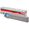 Oki 43837131 toner originale ciano 22.000 copie per per Oki C9655, C9655dn, C9655hdn, C9655hdtn, C9655n