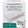 DESA PHARMA Icopiuma Garza Compressa Adesiva In Tessuto Non Tessuto 36x40 cm 12 Pezzi