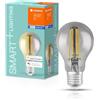LEDVANCE Lampada LED Smart+, tecnologia Bluetooth, E27, dimmerabile, bianco caldo, 2700 K, sostituisce lampadine da 44 W, controllabili con Alexa, Google e Apple, Filament Classic, confezione da 4