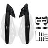 Aramox Guardamani paramani bici paramani moto 7/8in 22mm ABS protezione anticaduta universale per moto elettrica(bianca)