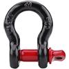 EVGATSAUTO Grilli zincati Anello a D per carichi pesanti 2T/4400lbs 4.75T/10000lbs Opzione(2T)