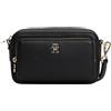 Tommy Hilfiger TH ICON AW0AW18120 - Borsa per fotocamera da donna, taglia unica, colore: nero, Nero (Nero), One Size