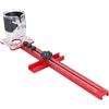 mingzhe Staffa Scanalatura a Fresatura Router 4 in 1 Guida per il Taglio del Cerchio Hardware del Cabinet 1 Strumento di Lavorazione del Legno Regolabile 445mm L