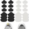 Jinsion 12 Paia Patch di Protezioni del Tallone, Salva Tallone per Scarpe | Riparazione del Tallone di Scarpe Patch, Riparazione del Foro Scarpa Aautoadesiva, Toppa Adesiva per Tallone