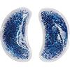 Weiyo Impacco di Ghiaccio Gel per Occhi - Riutilizzabile Confezione di Gel per Impacchi per Gli Occhi Copertura per Occhi in Gel Pad di Raffreddamento Riscaldante Freddo Impacco Caldo per Gli Occhi(Blu)