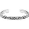 THOMAS SABO AR113-643-11-L19 - Bracciale da uomo in argento sterling 925 brunito opaco e lucido, lunghezza 19 cm, colore: Argento, 19 cm, Argento sterling, Nessuna pietra preziosa