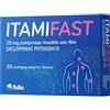 FIDIA FARMACEUTICI SpA ITAMIFAST 10CPR RIV 25MG
