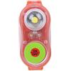 VBESTLIFE Luce per Giubbotto di Salvataggio, Batteria al Litio CR14250 80mAh, Lampadina a LED, Luce Automatica(Arancia)