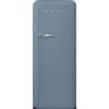 Smeg linea Anni '50 Smeg Frigorifero monoporta con cerniere a destra a libera installazione FAB28RSBM6 finitura storm blue da 60 cm - IN PROMOZIONE FINO AL 30/06