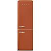 Smeg linea Anni '50 Smeg Frigorifero combinato con cerniere a destra a libera installazione FAB32RACM6 finitura amber clay da 60 cm