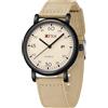 BIEWO Orologi da uomo unisex militare sportivo cinturino in nylon elegante luminoso moda analogico al quarzo per uomo impermeabile militare tattico casual orologio da polso per regalo
