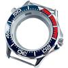 ROUREOX 41mm Cassa Orologio Subacqueo Acciaio 316L Vetro Zaffiro Impermeabile NH34 NH35 NH36 NH38 for Omega Seamaster Diver 300M-12 41MM