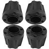 Drfeify Mozzi Ruota per Auto RC, 4 Pezzi mozzi esagonali per Ruota Auto RC Neri Adattatore da 1,9 Pollici da 2,2 Pollici Disponibile per SCX10 1/10 Crawler(20mm)