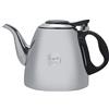 Aramox 1.2l 1.5L in Acciaio Inox Stufa Piano Cottura Teiera Bollitore per Il tè Caffettiera Bollitore Manico Resistente al Calore (1,2 l)