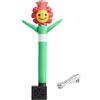 Oshhni Wacky Waving Gonfiabile a forma di tubo, con soffiatore, portatile, robusto, decorazione da scrivania, divertente, regalo per ufficio a casa, Fiore