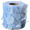 TOPINCN Fiori Rotoli di Tulle Nastro Largo in Tessuto Bobina da 10 Metri Gonna con Fiocco Petalo da 8 Cm Tessuto a Rete (Azzurro)