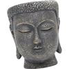 NonMiFyR Vaso in Resina a Forma di Testa di Buddha, Vaso Decorativo, Regalo, Scultura di Buddha, Composizione Floreale, Vaso Da Fiori per Interni, Style C