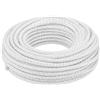 DIMELITALIA Colore Bianco, Sezione Conduttore 3x2,5mmq, CONFEZIONE 1 *** Cavo elettrico intrecciato in tessuto per impianti a vista