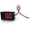 Compre show Mini Pannelli Voltmetro Tester Digitale DC 0-100V Rosso 3 Cifre