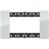 Bticino KA4804DA Living Now - Placca 4 Moduli, Sky, 147.5 x 86 x 20 mm