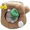 Studio Ghibli My Neighbor Totoro Peluche Totoro House Stump S Studio Ghibli Peluche Bambola...