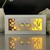 Zhongkaihua Nagito Komaeda - Luce notturna a forma di personaggio anime, illusione 3D, con lampada da scrivania a LED a 7 colori, decorazione per camera da letto, ornamenti da scrivania